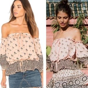 Spell off shoulder Lionheart top size XS